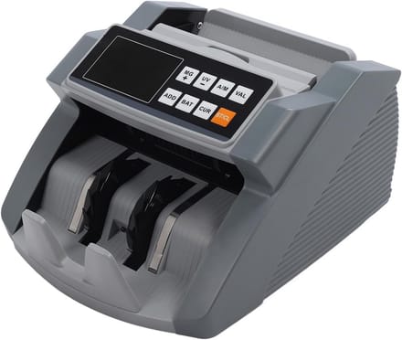 Geldtelmachine met Waarde Telling, Valutadetectie (MG/UG/IR) en Batch Functie