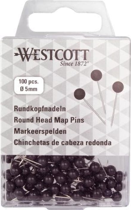 Westcott markeerspelden - Ø5mm x 16mm - 100 stuks in doosje - AC-E10502