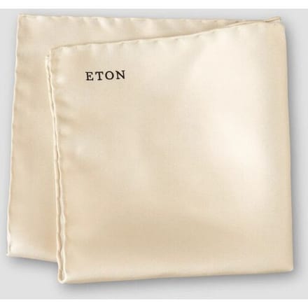 Eton Zijden Pochet Beige / male