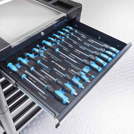 Datona® 21-delige precisie en torx schroevendraaiersset in PRO softmodule