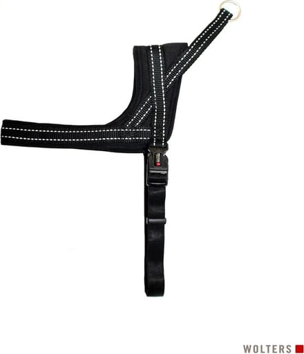 Wolters zacht & veilig harnas maat 4: 60-70cm zwart