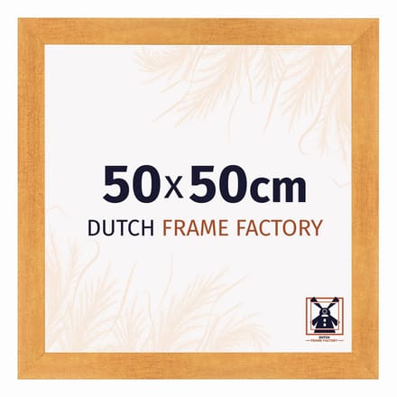Fotolijst 50x50 cm - MDF - Oranje - Praag