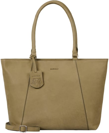 Burkely Special Sara Wide Tote 15.6" - Laptoptas - Volwassenen - Groen