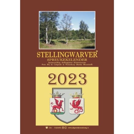 Stellingwarver Spreukekelender / 2023 - Stellingwarver Schrieversronte