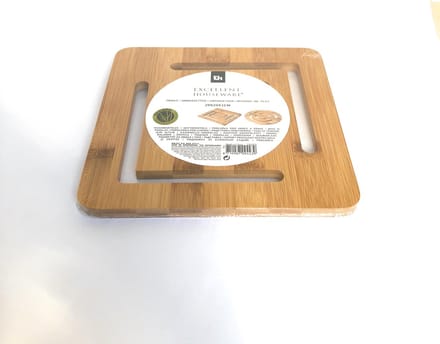 Onderzetter bamboe 20x20cm