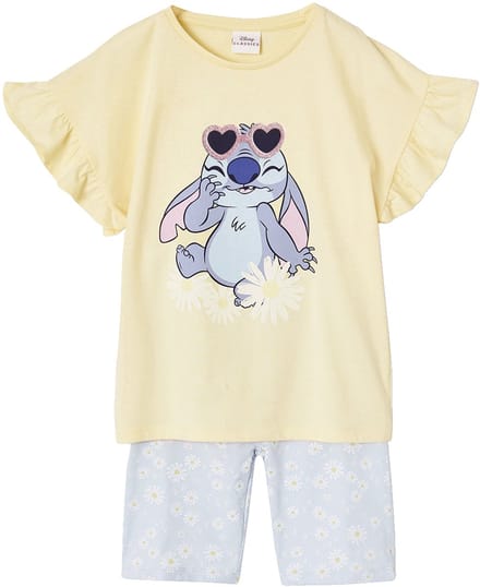 Vertbaudet Disney® Stitch set met T-shirt + fietsbroek