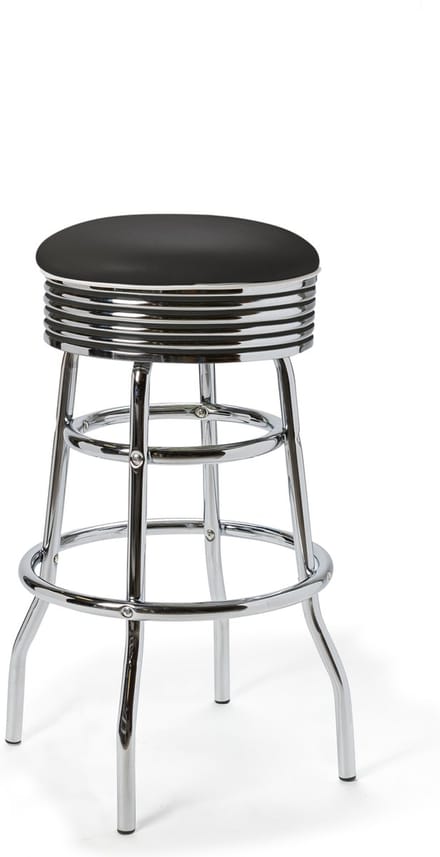 Bel Air Retro Barkruk BS-29 Zwart