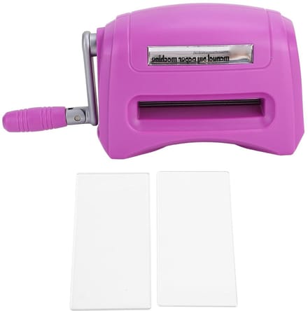 Handmatige Stansmachine - Papier Snijder - Doe-het-zelf Knutselen - Draagbaar Compact Ontwerp - 160 x 95 mm - Multicolor