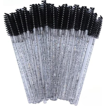 50 stuks Voor Wimperverlenging Make-up Wegwerp Wimperborstels Spoolies Micro Lash Mascara Staafjes Kammen Groothandel