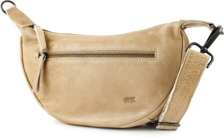 Bear Design Clara Crossbodytas Kleine Dames - Leer - Beige