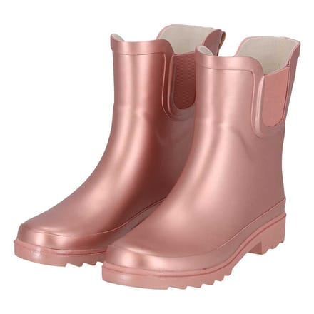 Regenlaarzen Chelsea - Roze Metallic - 42