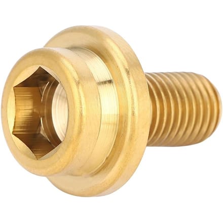 1 stuks M8*15mm Mountain Racefiets Crankbout Trapas BB As Schroeven (Goud) beige