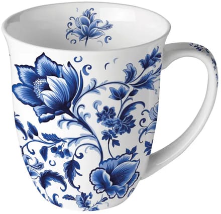 Ambiente Mok 0,4 L, Delfts Blauwe Bloemen