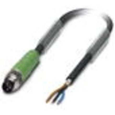 Phoenix Contact 1521527 Sensor/actuator connector, geassembleerd M8 Aantal polen (sensoren): 3 3.00 m 1 stuk(s) Piece