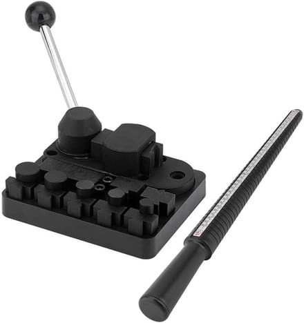 Ring Buigmachine Set - Ring Sizer Tool - Sieraden Maken - Inclusief 6 Nylon Hulzen