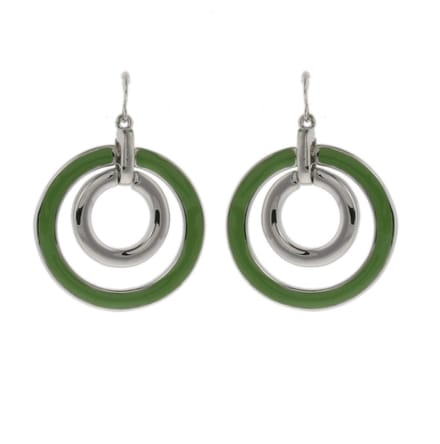 Behave - Oorbellen - Retro Rond Design - Natuurlijke Look - 4.5 cm
