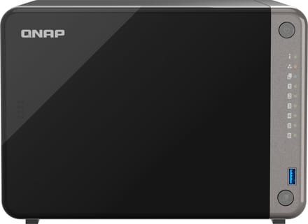 QNAP TS-AI642-8G data-opslag-server NAS Tower Ethernet LAN Zwart Cortex-A76