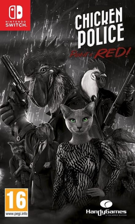 Chicken Police - Paint it RED! - Nintendo Switch - Adventure