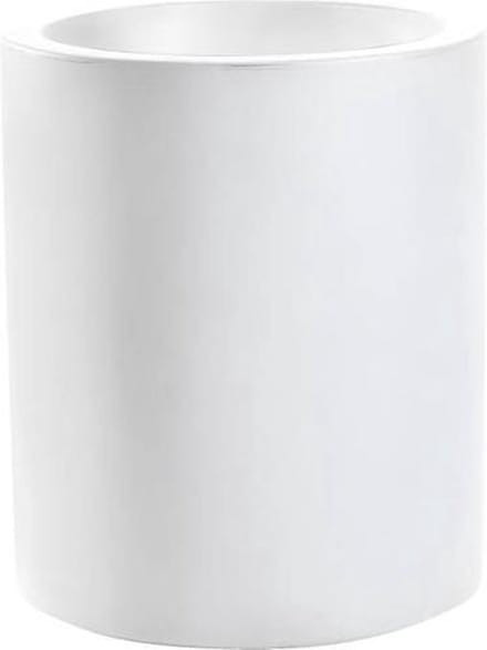 Bloempot Rond Echo 35cm WIT Nicoli