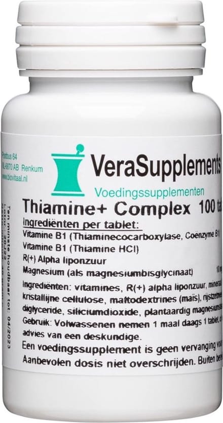 BIOVITAAL THIAMINE PL COMP