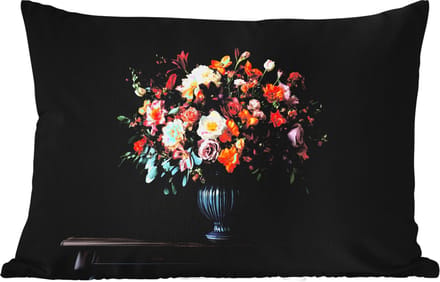 Buitenkussens - Groot - Bloemen - Vaas - Boeket - 60x40 cm - Weerbestendig