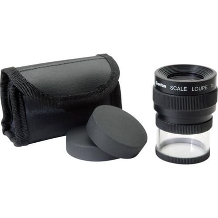 Ideal Tek M12071 Vergrootglas Met meetschaalverdeling Vergrotingsfactor: 7 x Lensgrootte: (Ø) 25 mm Zwart