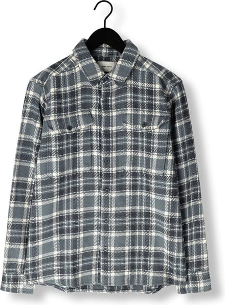PURE PATH Regular Fit Shirts Over201 Overshirts Heren - Blauw - Maat XXL