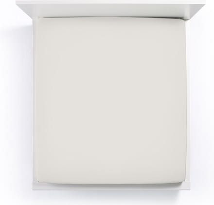 Bella Donna Topperhoeslaken - Parelgrijs - 90x200cm