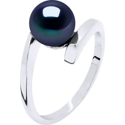 Ring Echte Cultiveerde Zoetwaterparel Rond 7-8 mm