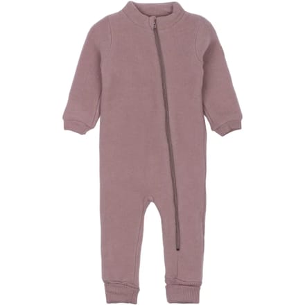 Geribde baby romper van wol Mikk-Line