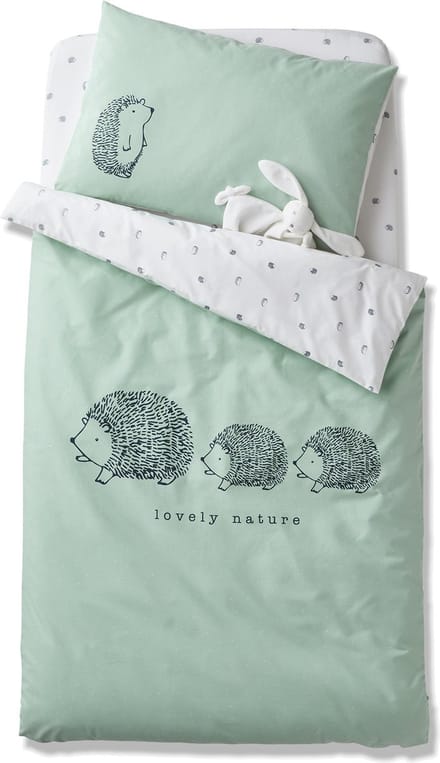 Vertbaudet Dekbedovertrek baby bio collection LOVELY NATURE