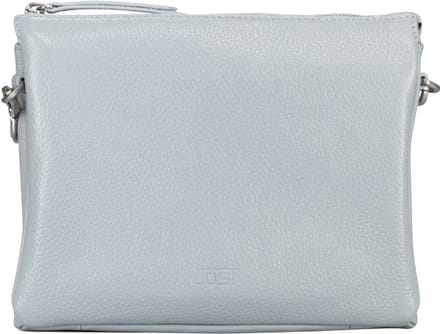 JOST Leren schoudertas Vika Shoulder Bag Misty Blue blauwgrijs