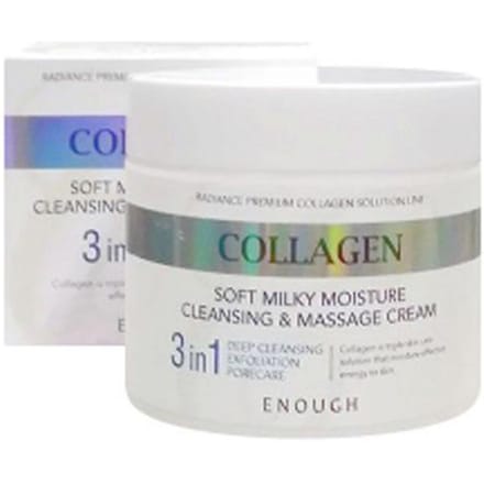 ENOUGH Collageen 3in1 Reinigings- en massagecrème 300 g (3 opties) 1PCS gray