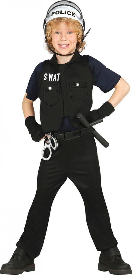 Fiestas Guirca - S.W.A.T. child (3-4 jaar) - Carnavalskleding - Carnaval - carnavalskleding 2027 - Carnaval kostuum