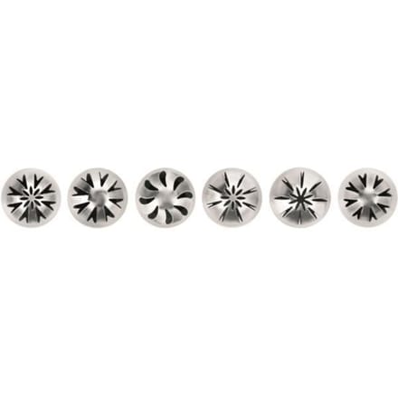 IBILI 252100 Set 6 Embouts Sphériques, INOX, Argent, 6 x 3 x 3 cm