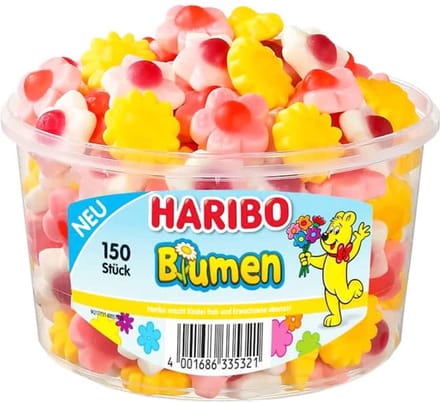 Haribo Bloemen - 150 stuks