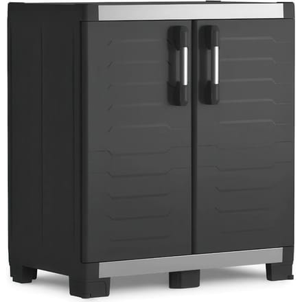 Keter XL Garage Lage Kast - 1 Plank - 89x54x99 cm - Zwart