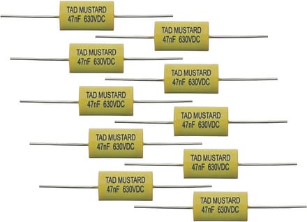 TAD VMC47/10  Mustard condensator 0.047 µF, 10-pack