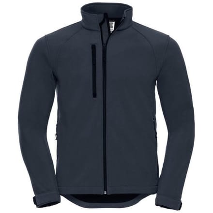 Russell Heren waterbestendig & winddicht Softshell-jasje (Franse marine)