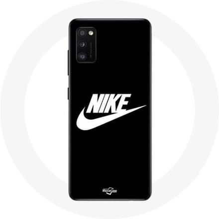 Coque pour Samsung Galaxy S20 plus Nike Logo blanc fond Noir