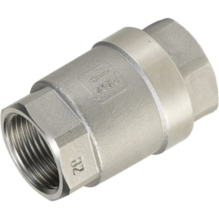Rp1/4'' RVS 316 Terugslagklep PTFE 0.085-63bar (1.23-914psi) - Hoge Druk