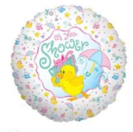 Folieballon - baby shower - 45cm