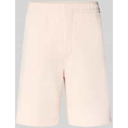 Regular fit korte broek van katoenmix '
