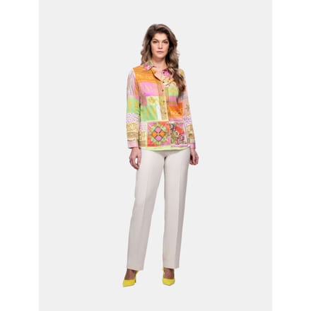 Mucho Gusto Blouse francis bay barokke oceaanprint