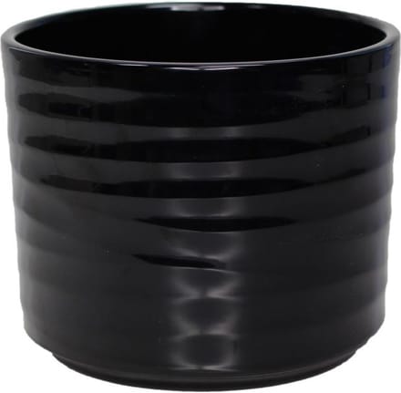 Glanzend Zwarte Pot Berlin 21x18