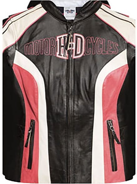 Harley-Davidson Leren Damesjack - Geld/Cadeau Kaart