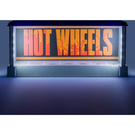 Hot Wheels Garage Display Case Light