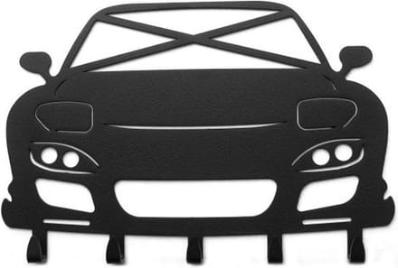 Sleutelhouder Mazda - RX7 - Sleutelrekje - kapstok - M - drift - race - hoge kwaliteit - REYHS - design - handig - stoer