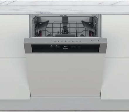 Whirlpool WBC 3C34 P X - Half integreerbare vaatwasser