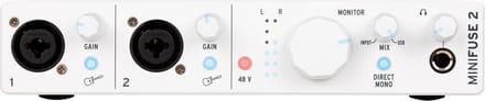 Arturia MiniFuse 2 White 2-in/2-uit USB-C Audio Interface